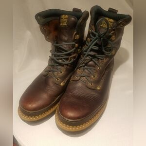 Men's Georgia Giant lace Up Boots Size 11